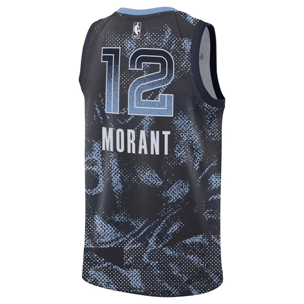 Memphis Grizzlies Ja Morant Nike Unisex 2025 Select Series Swingman Player Jersey - Navy