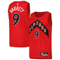 Toronto Raptors RJ Barrett Nike Unisex Swingman Player Jersey - Icon Edition - Red