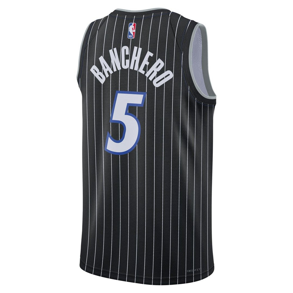 Orlando Magic Paolo Banchero Jordan Brand Unisex Swingman Jersey - Statement Edition - Black