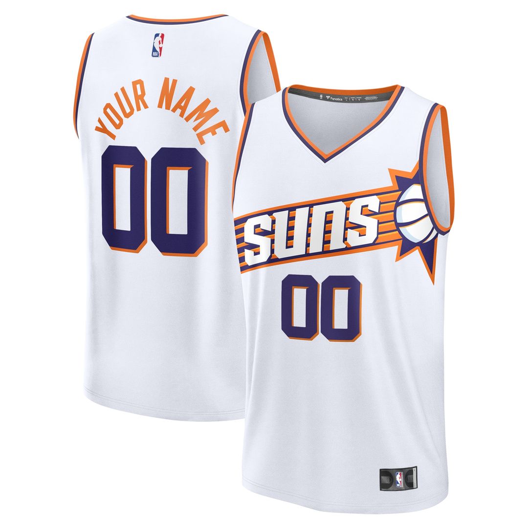 Phoenix Suns Fanatics Fast Break Custom Jersey - Icon Edition - Black