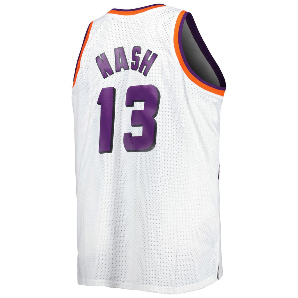Phoenix Suns Steve Nash Mitchell & Ness 1996/97 Big & Tall Hardwood Classics Swingman Jersey - Black