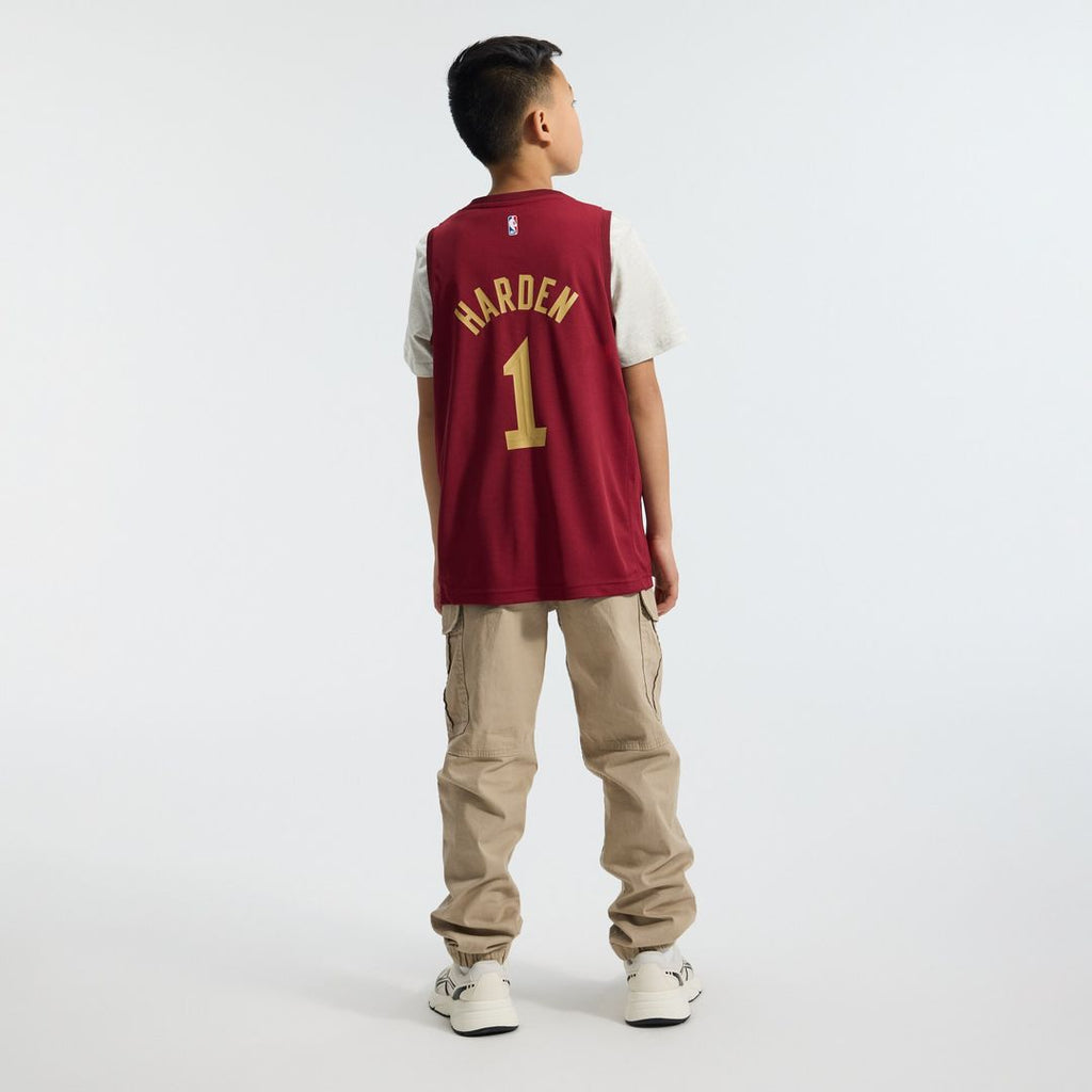 Cleveland Cavaliers James Harden Fanatics Youth Fast Break Replica Jersey - Icon Edition - Wine