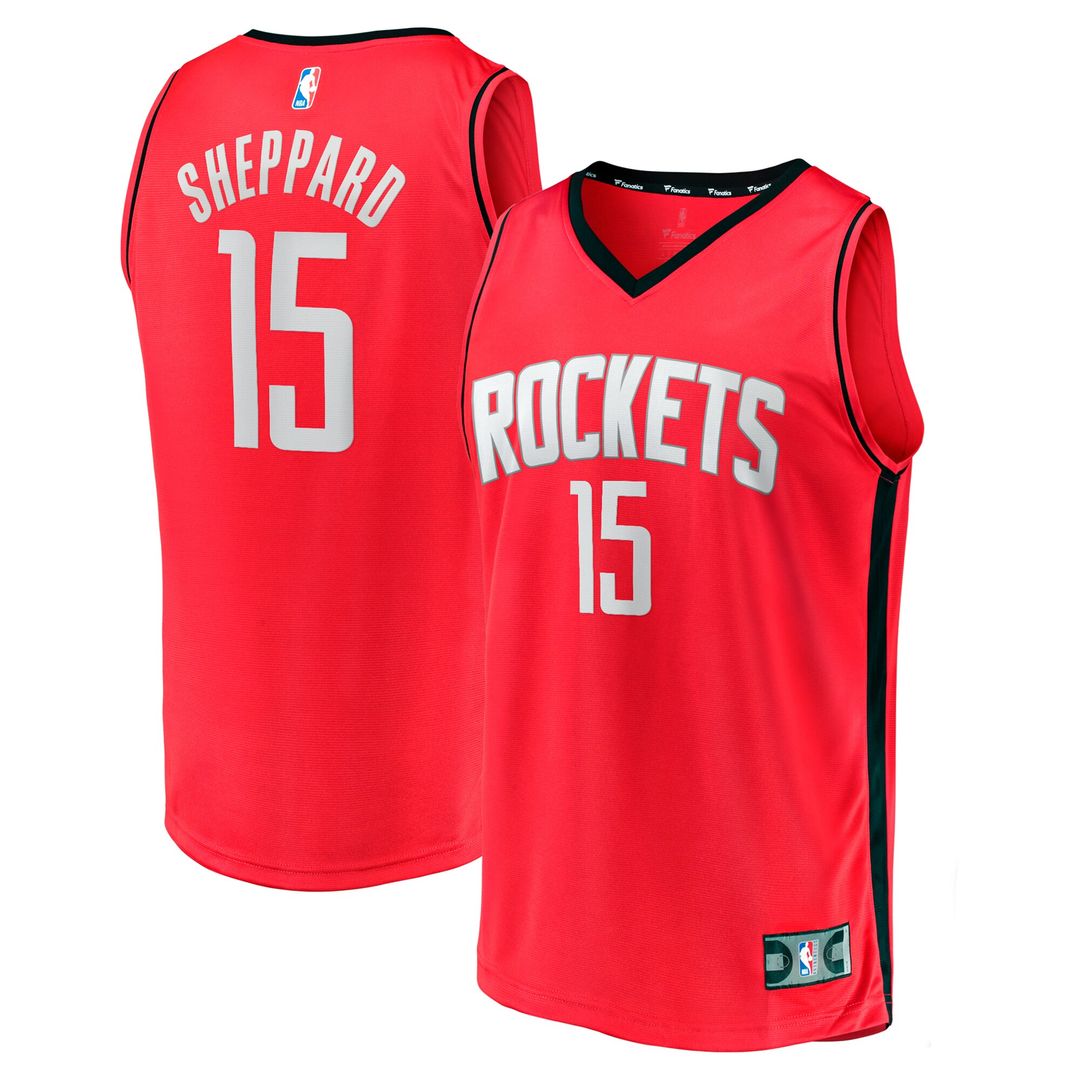 Houston Rockets Reed Sheppard Fanatics Youth 2024 NBA Draft Fast Break Player Jersey - Icon Edition - Red