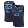 Memphis Grizzlies Cedric Coward Fanatics Youth 2025 NBA Draft First Round Pick Fast Break Replica Jersey - Icon Edition - Navy