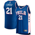 Philadelphia 76ers Joel Embiid Fanatics Big & Tall Fast Break Player Jersey - Royal - Icon Edition