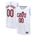 Cleveland Cavaliers Fanatics Fast Break Custom Jersey - Icon Edition - White