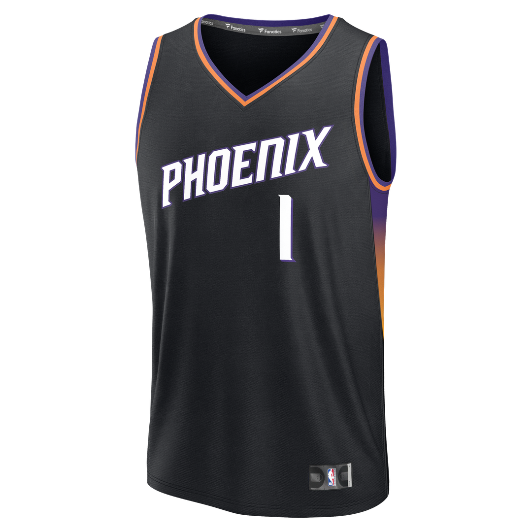Phoenix Suns Devin Booker Fanatics Fast Break Jersey - Statement Edition - Black