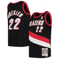 Portland Trail Blazers Clyde Drexler Mitchell & Ness Youth 1991/92 Hardwood Classics Swingman Jersey - Black