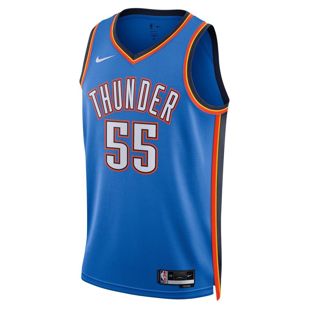Oklahoma City Thunder Isaiah Hartenstein Nike Unisex Swingman Jersey - Icon Edition - Blue