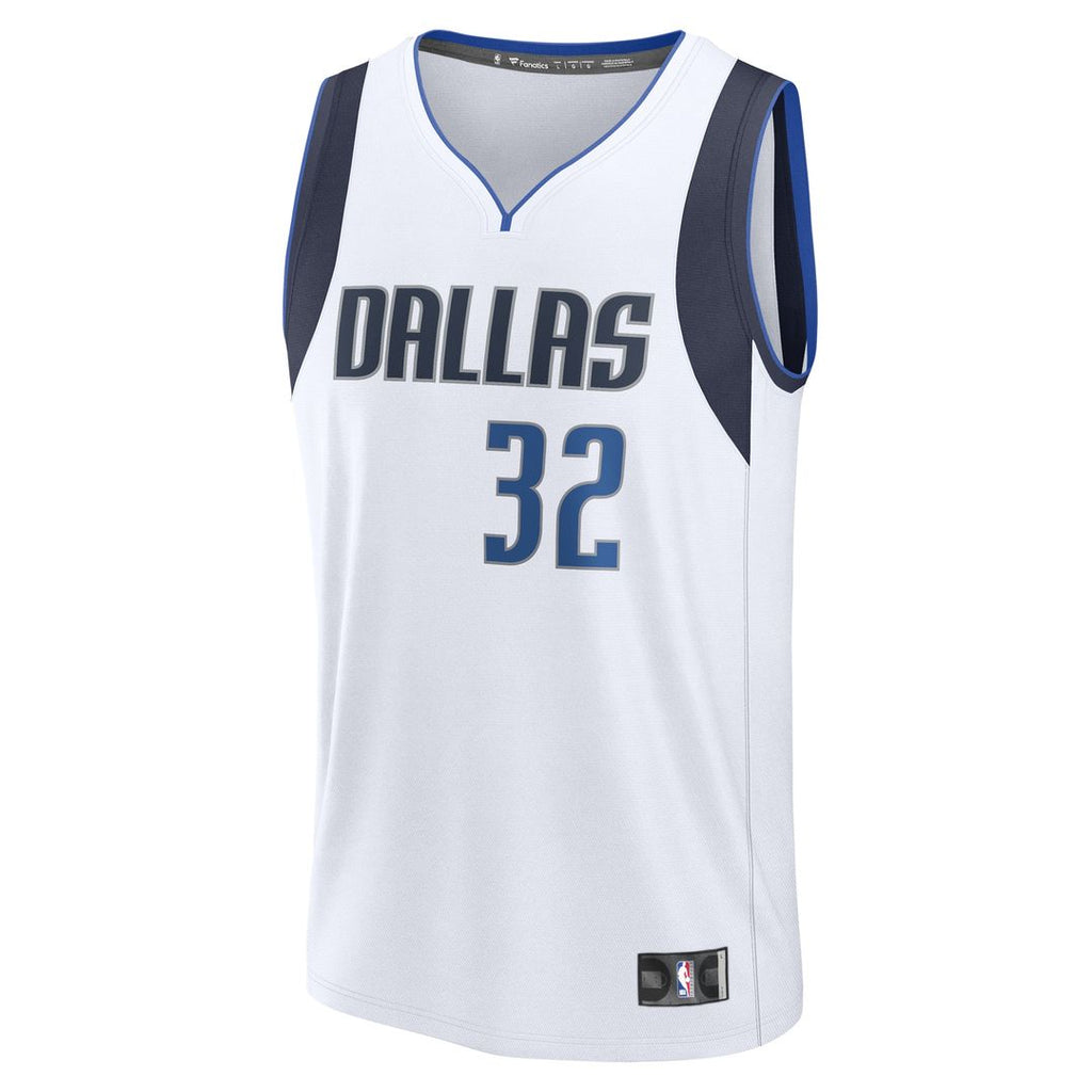 Dallas Mavericks Cooper Flagg Fanatics 2025 NBA Draft First Round Pick Fast Break Replica Jersey - Association Edition - White