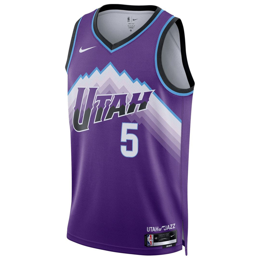 Utah Jazz Cody Williams Nike Unisex Swingman Jersey - Icon Edition - Purple
