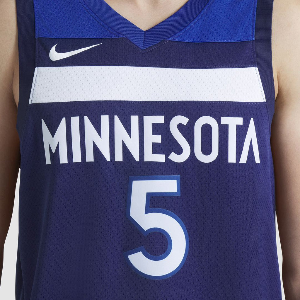Minnesota Timberwolves Anthony Edwards Nike Unisex Swingman Jersey - Icon Edition - Navy