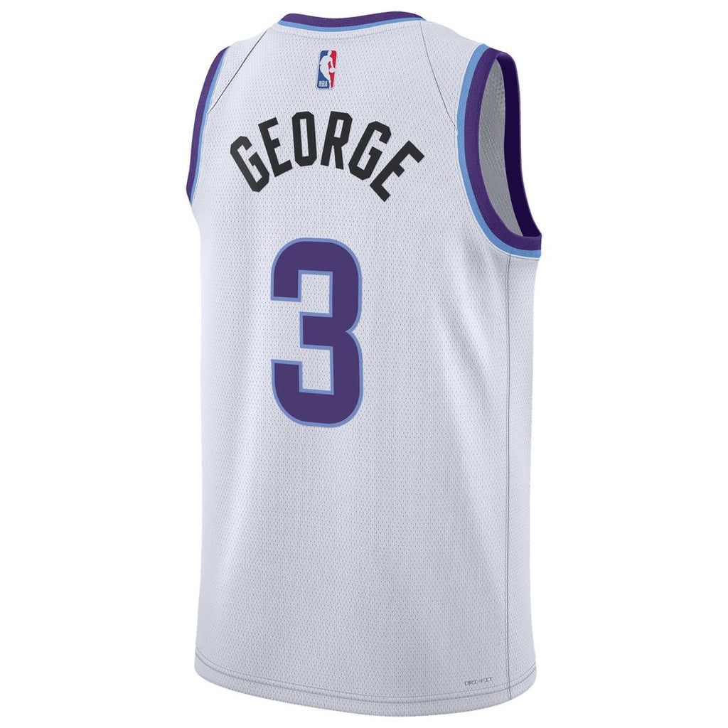 Utah Jazz Keyonte George Nike Unisex Swingman Jersey - Association Edition - White