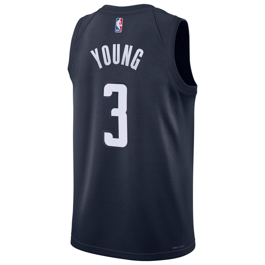 Washington Wizards Trae Young Jordan Brand Unisex Swingman Jersey - Statement Edition - Navy