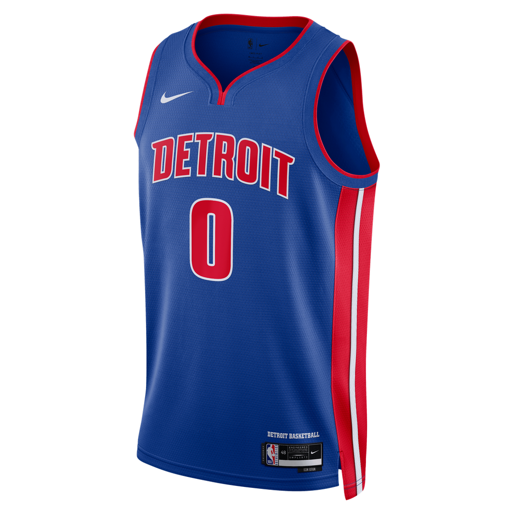 Detroit Pistons Jalen Duren Nike Unisex Swingman Jersey - Icon Edition - Blue