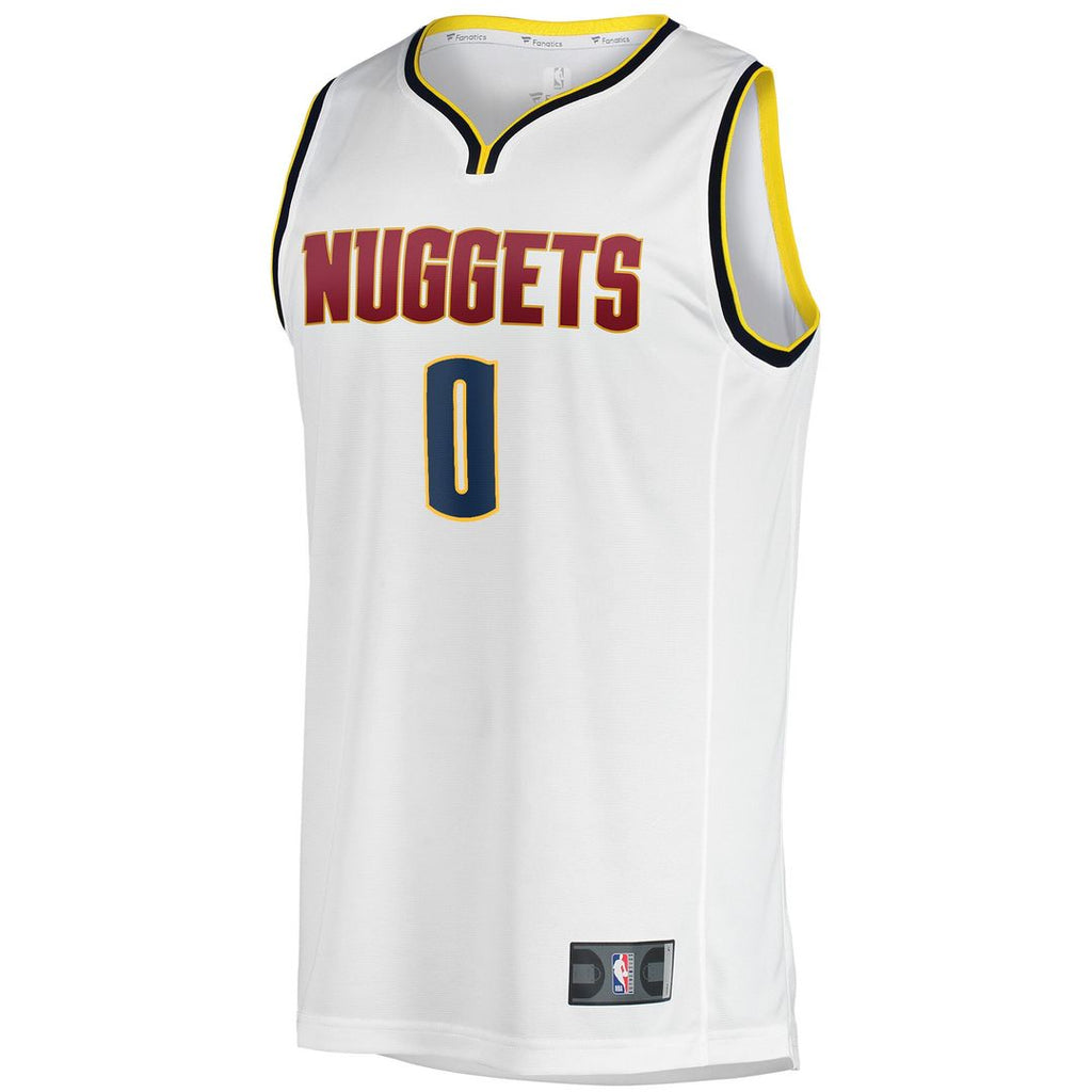 Denver Nuggets Christian Braun Fanatics Fast Break Player Jersey - Association Edition - White