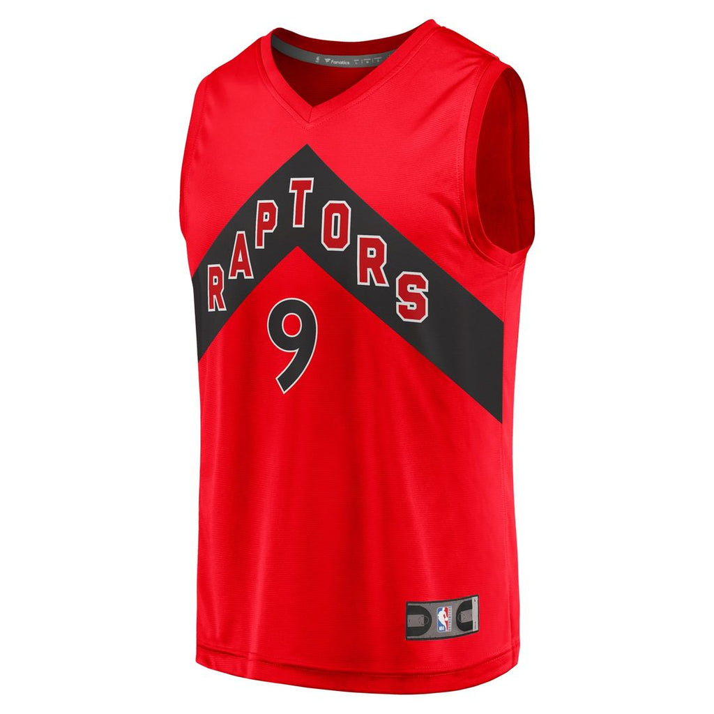 Toronto Raptors RJ Barrett Fanatics Fast Break Player Jersey - Icon Edition - Red