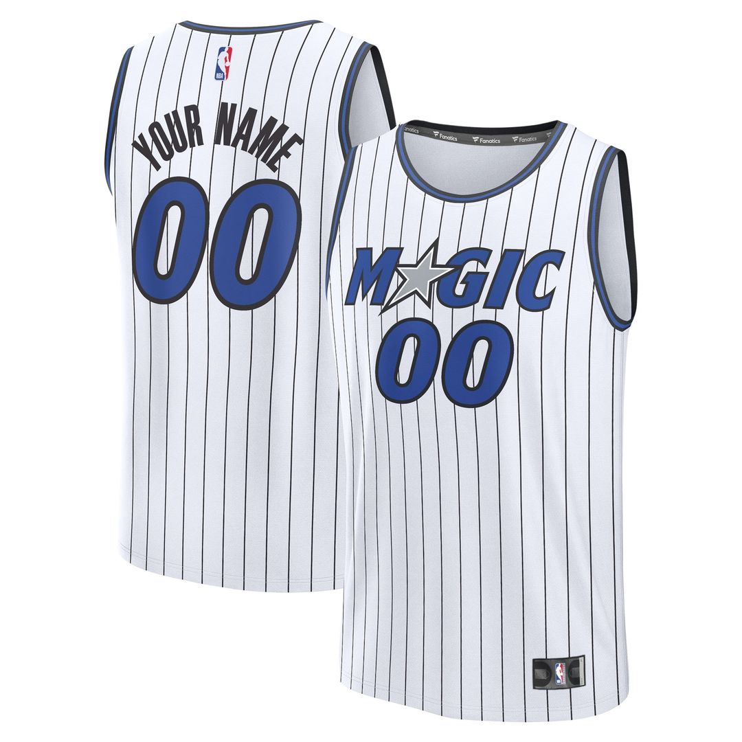 Orlando Magic Fanatics Youth Fast Break Replica Custom Jersey - Icon Edition - Blue