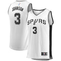 San Antonio Spurs Keldon Johnson Fanatics Fast Break Association Jersey - White
