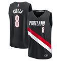 Portland Trail Blazers Deni Avdija Fanatics Fast Break Replica Jersey - Icon Edition - Black