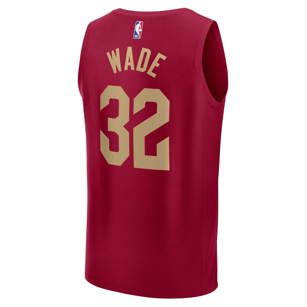 Cleveland Cavaliers Dean Wade Fanatics Fast Break Player Jersey - Icon Edition - Wine