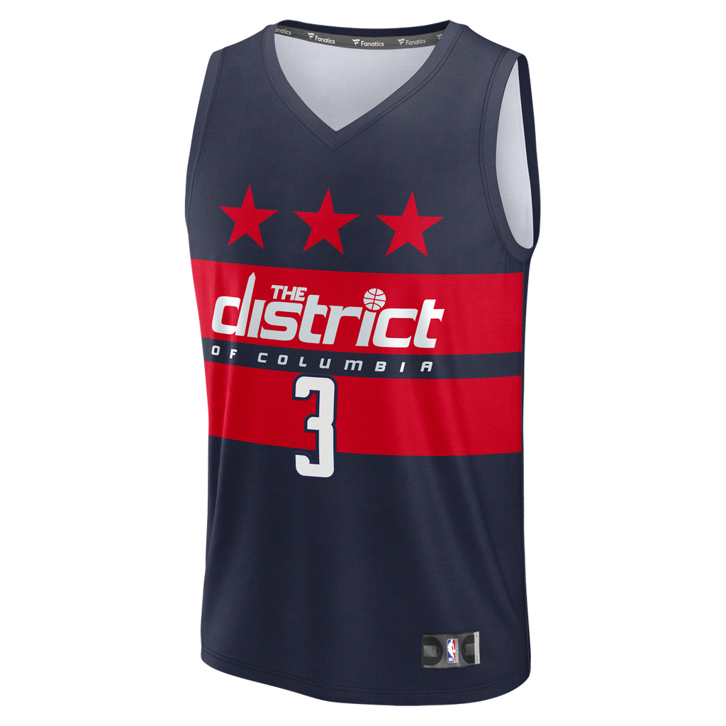 Washington Wizards Trae Young Fanatics Fast Break - Statement Edition - Navy