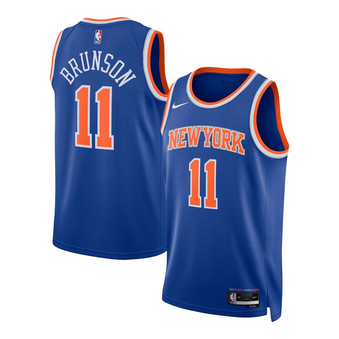 New York Knicks Jalen Brunson Nike Unisex Swingman Jersey - Association Edition - White