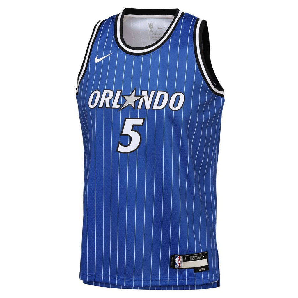 Orlando Magic Paolo Banchero Nike Youth Icon Edition Swingman Jersey - Blue