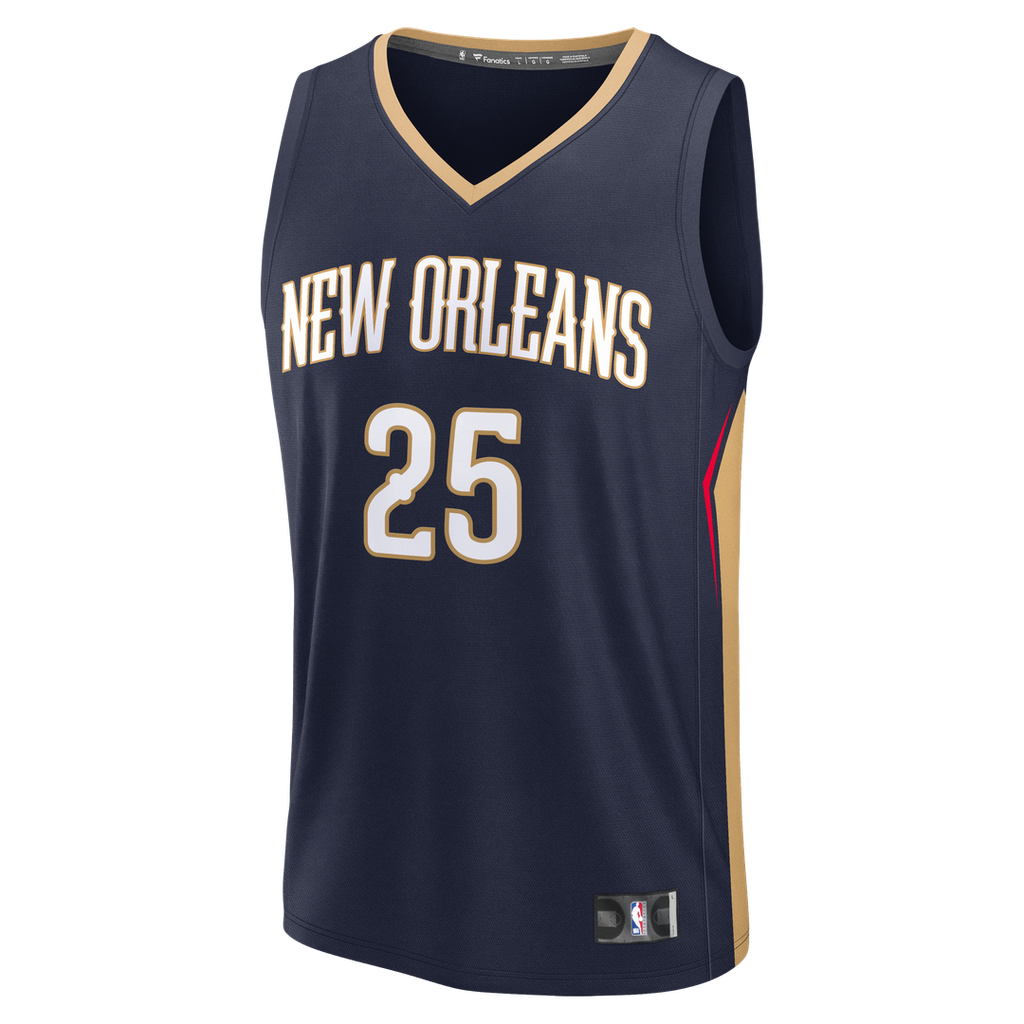 New Orleans Pelicans Trey Murphy III Fanatics Fast Break Replica Jersey - Navy - Icon Edition