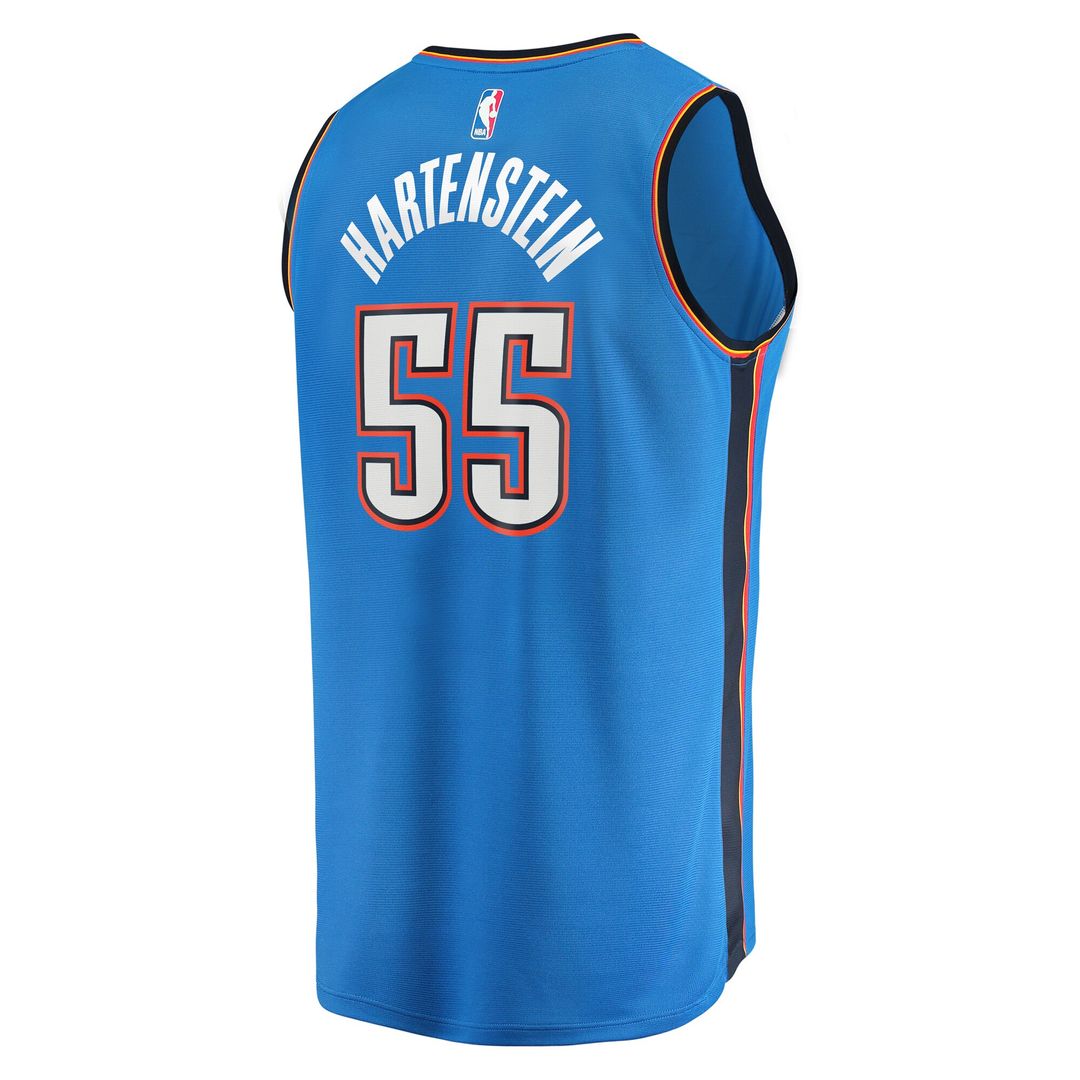 Oklahoma City Thunder Isaiah Hartenstein Fanatics Fast Break Replica Player Jersey - Icon Edition - Blue