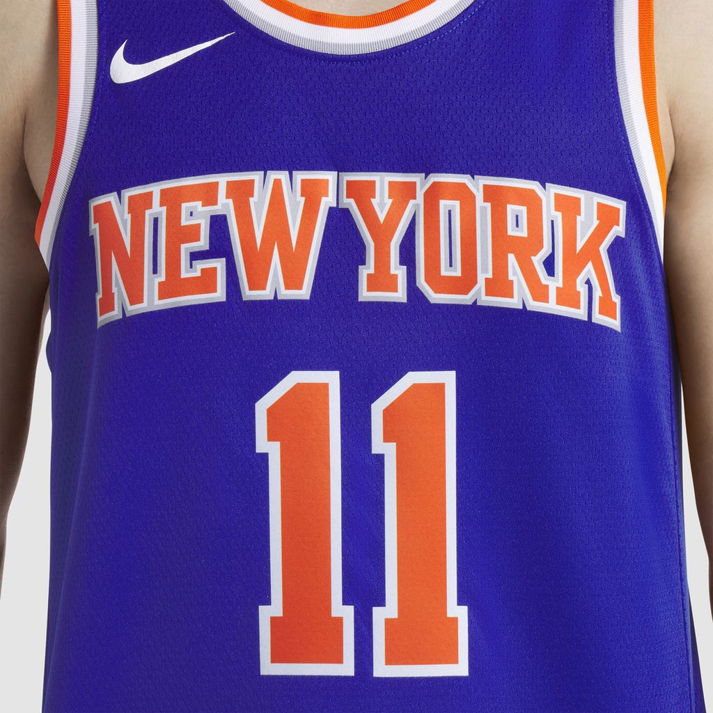 New York Knicks Jalen Brunson Nike Unisex Swingman Jersey - Icon Edition - Blue