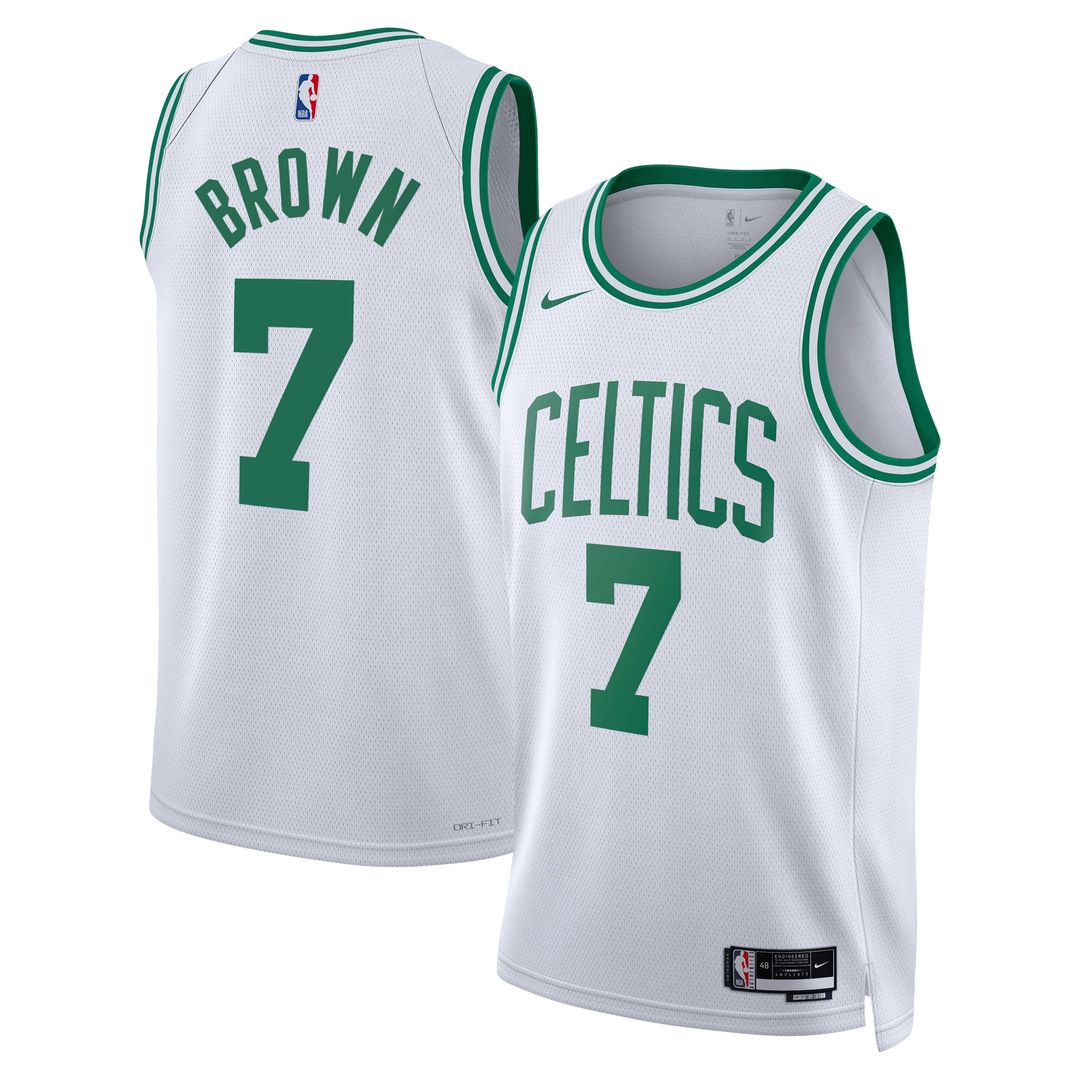 Boston Celtics Jaylen Brown Nike Unisex Swingman Jersey - Icon Edition - Kelly Green