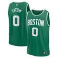 Boston Celtics Jayson Tatum Fanatics Youth Fast Break Replica Player Jersey - Icon Edition - Kelly Green