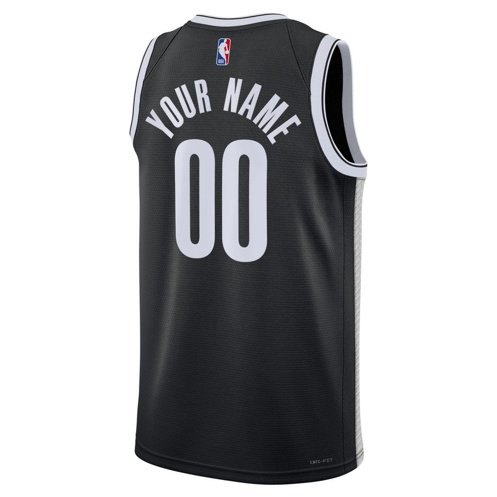 Brooklyn Nets Nike Unisex Swingman Custom Jersey White - Association Edition