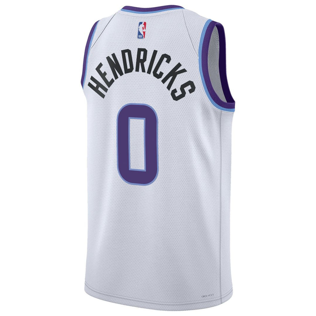 Utah Jazz Taylor Hendricks Nike Unisex Swingman Jersey - Association Edition - White
