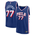 Philadelphia 76ers VJ Edgecombe Fanatics Fast Break Jersey - Royal - Icon Edition