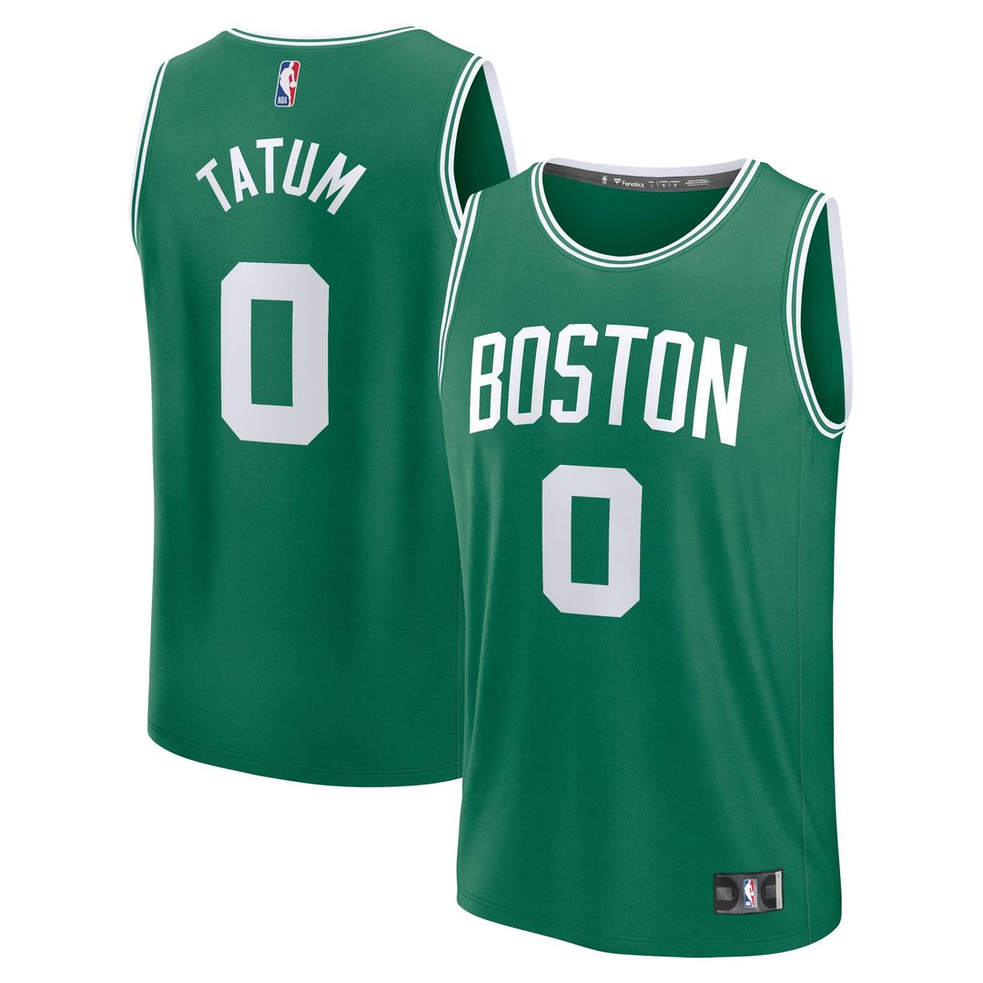 Boston Celtics Jayson Tatum Fanatics Fast Break Replica Player Jersey - Icon Edition - Kelly Green