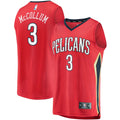 New Orleans Pelicans C.J. McCollum Fanatics Youth Fast Break Replica Player Jersey Red - Statement Edition