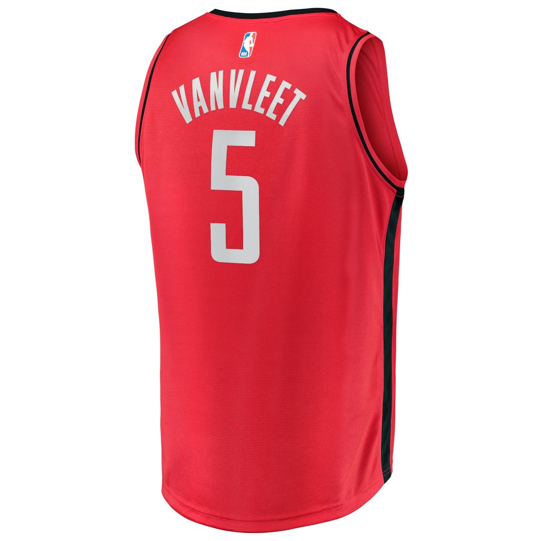 Houston Rockets Fred VanVleet Fanatics Youth Fast Break Replica Player Jersey - Icon Edition - Red