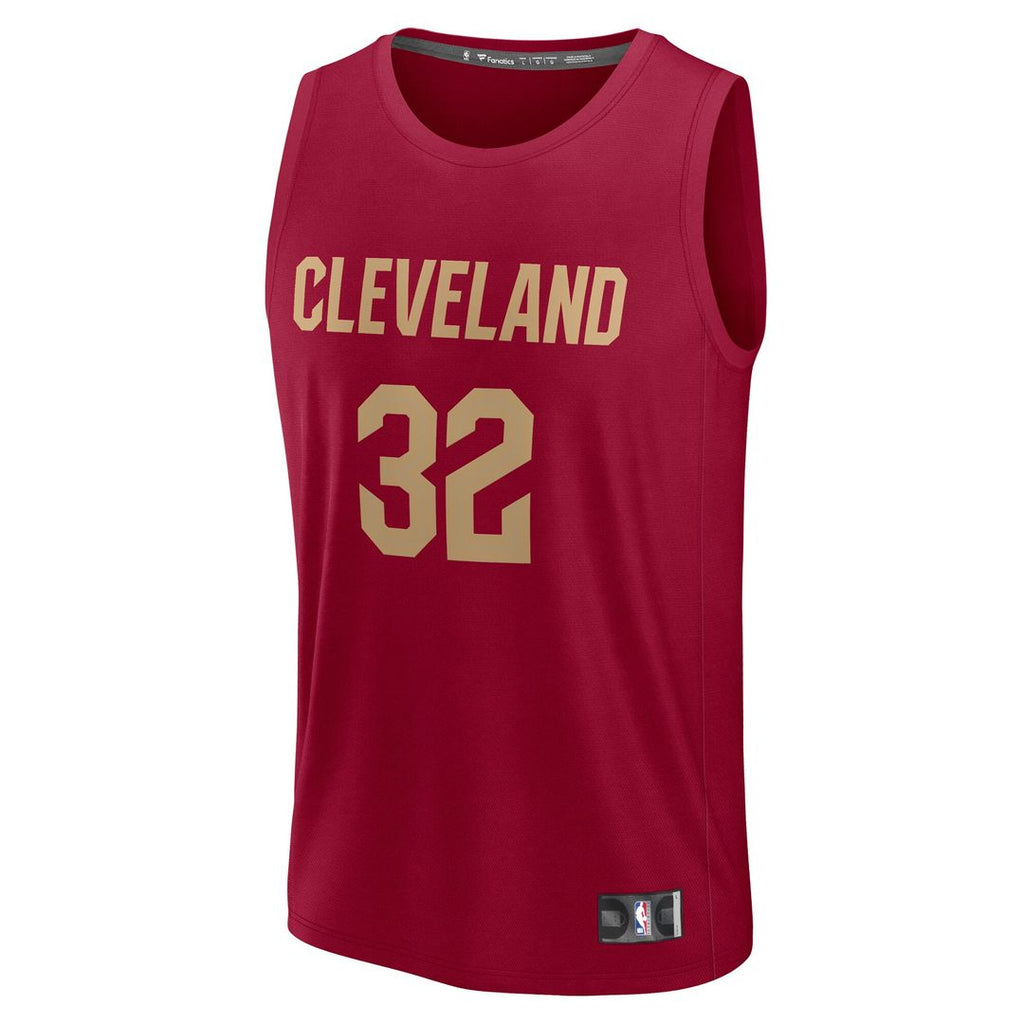 Cleveland Cavaliers Dean Wade Fanatics Youth Fast Break Player Jersey - Icon Edition - Wine