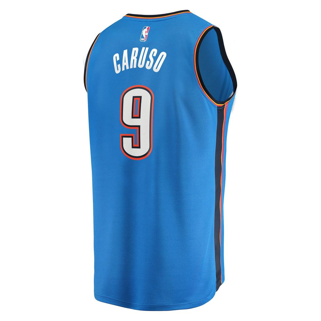 Oklahoma City Thunder Alex Caruso Fanatics Youth Fast Break Replica Player Jersey - Icon Edition - Blue