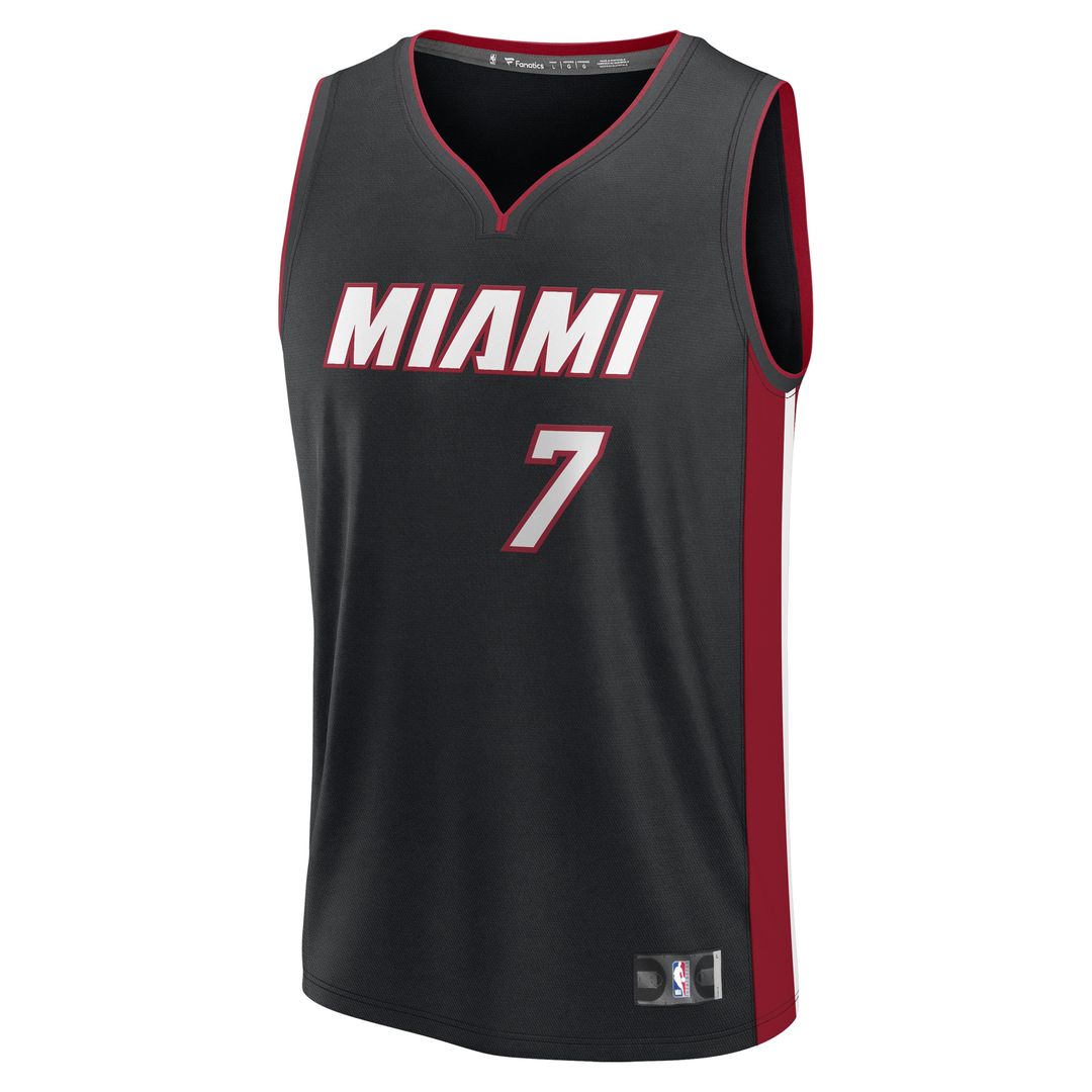 Miami Heat Kel'el Ware Fanatics Youth Fast Break Replica Player Jersey - Icon Edition - Black