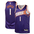 Phoenix Suns Devin Booker Nike Youth Swingman Jersey - Icon Edition - Purple