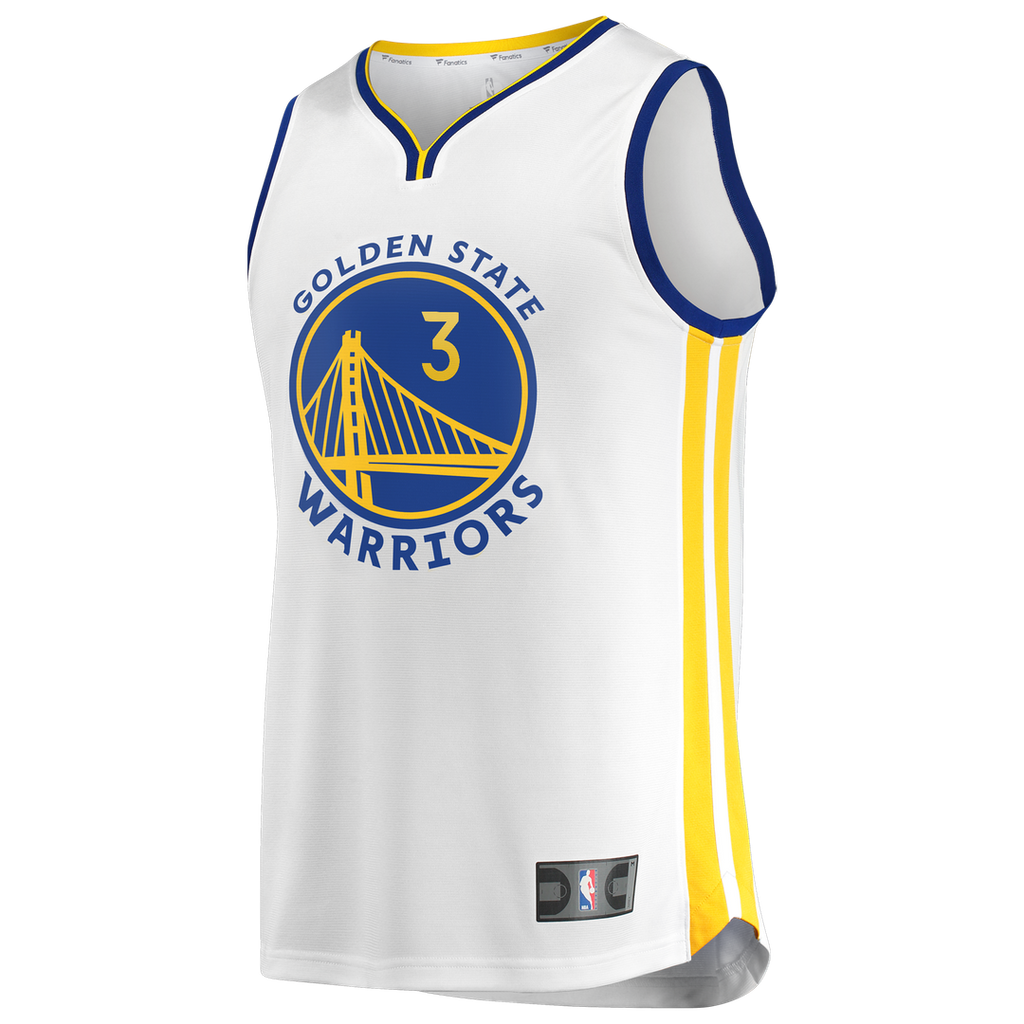 Golden State Warriors Will Richard Fanatics Fast Break Replica Jersey - White - Association Edition