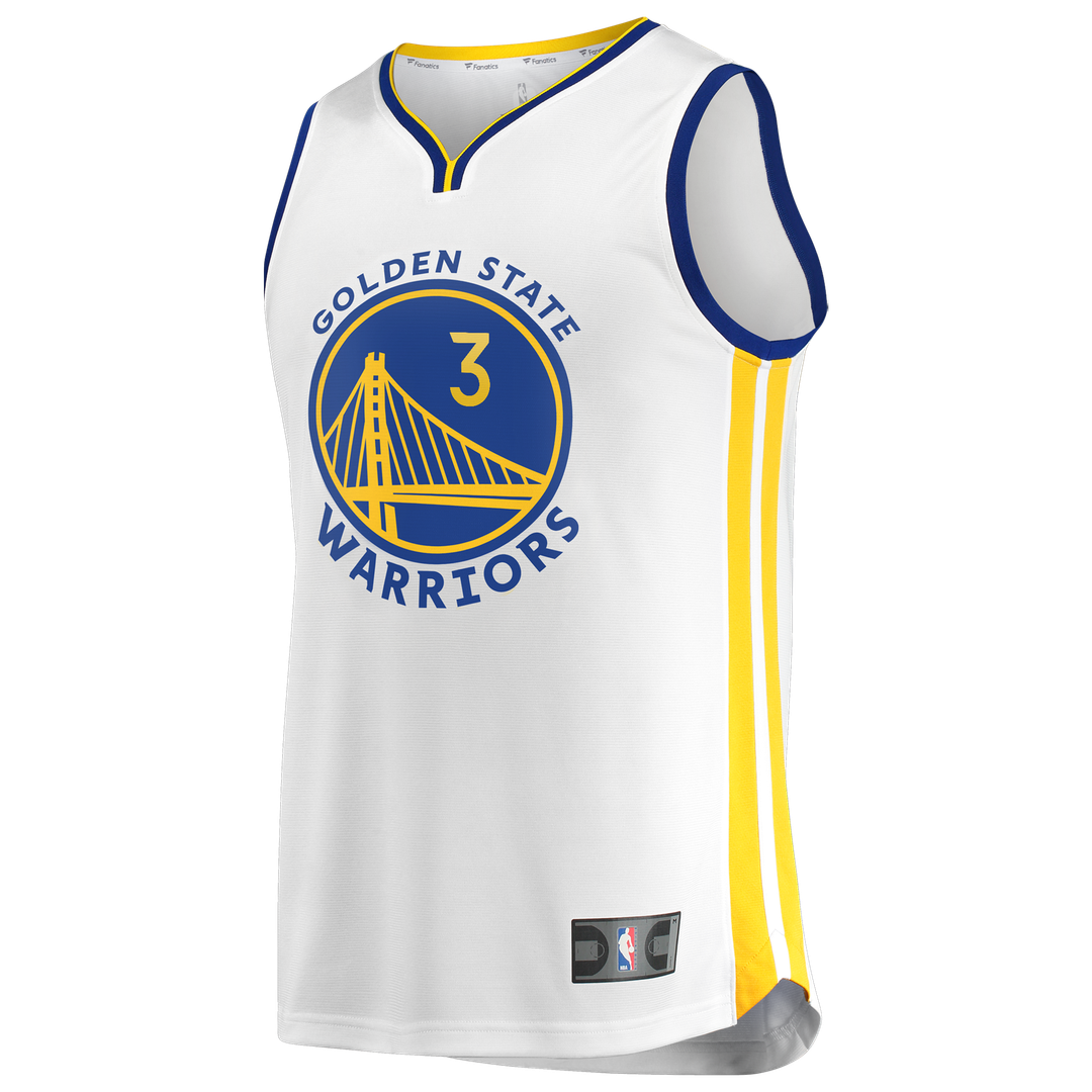 Golden State Warriors Will Richard Fanatics Fast Break Replica Jersey - White - Association Edition