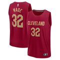 Cleveland Cavaliers Dean Wade Fanatics Fast Break Player Jersey - Icon Edition - Wine