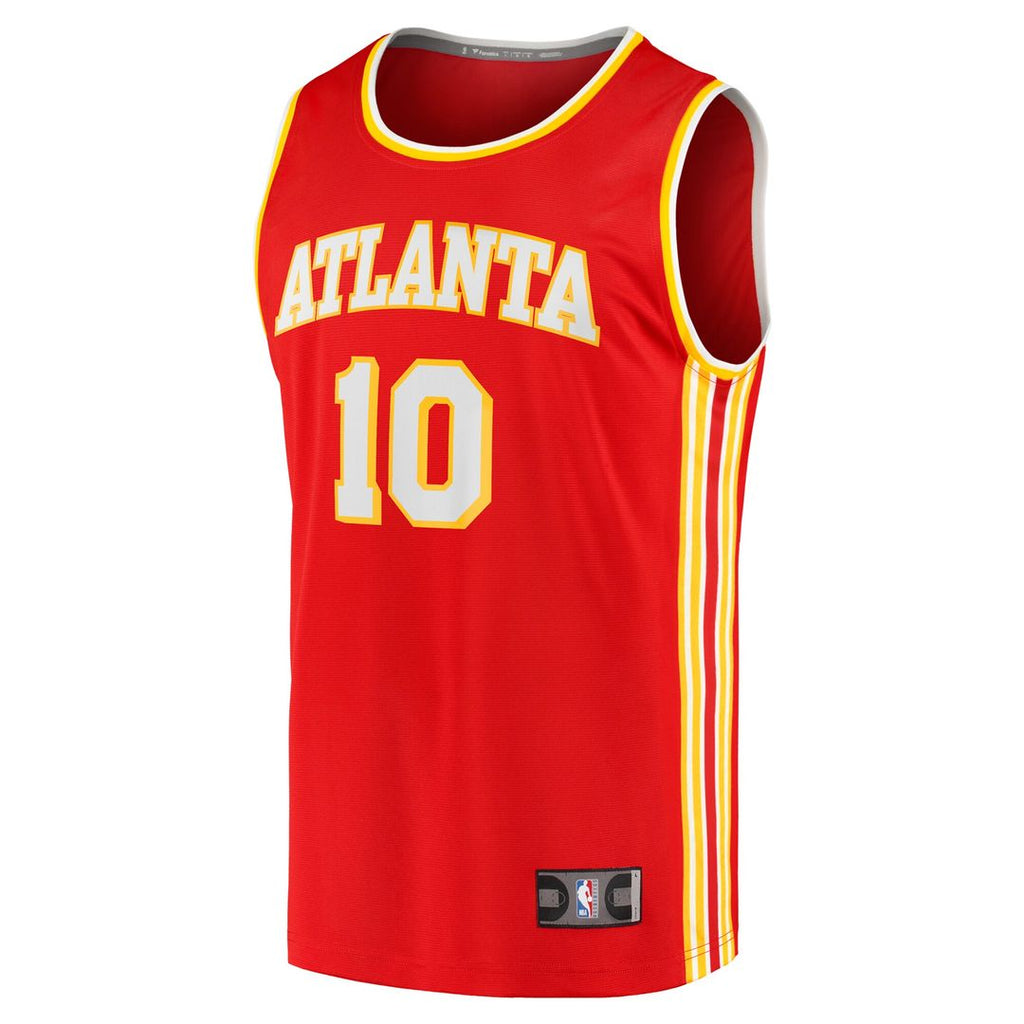 Atlanta Hawks Zaccharie Risacher Fanatics 2024 NBA Draft Fast Break Player Jersey - Icon Edition - Red