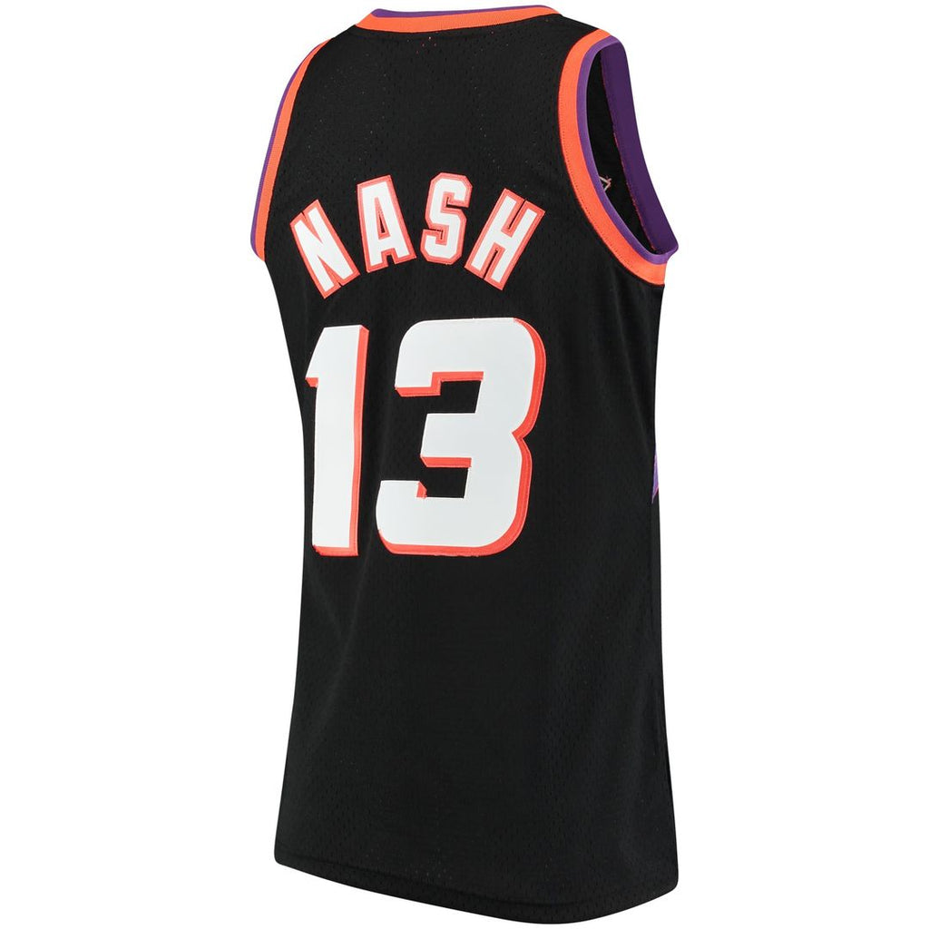 Phoenix Suns Steve Nash Mitchell & Ness 1996/97 Hardwood Classics Swingman Jersey - Black