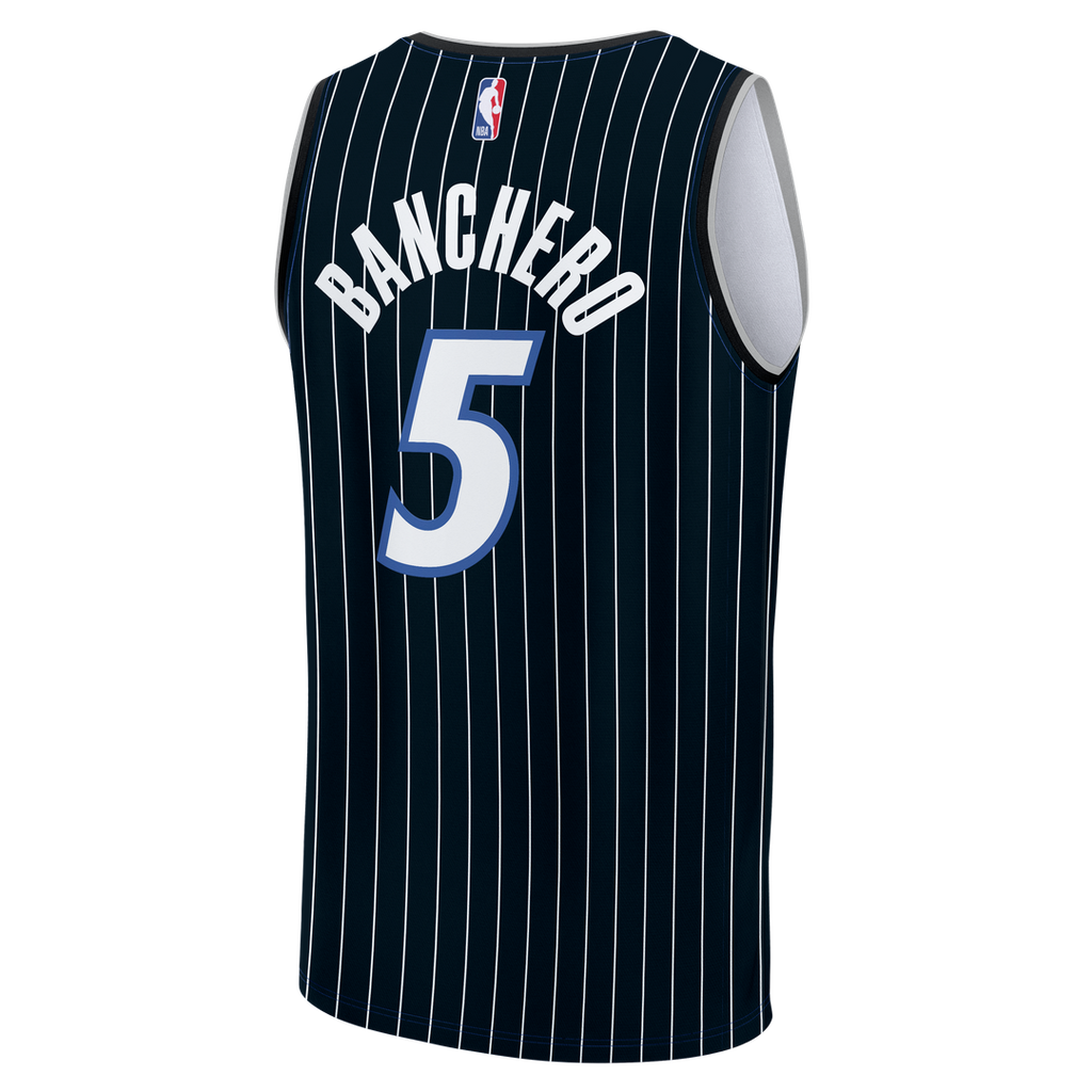 Orlando Magic Paolo Banchero Fanatics Fast Break Jersey - Statement Edition - Black