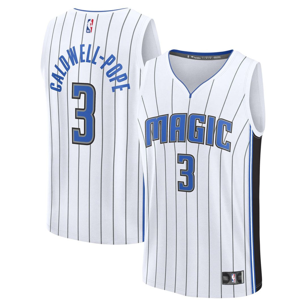 Orlando Magic Kentavious Caldwell - Pope Fanatics Youth Fast Break Replica Player Jersey - Association Edition - White